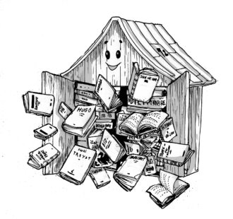 cabane à livres